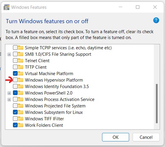 Turn Windows Features On 2